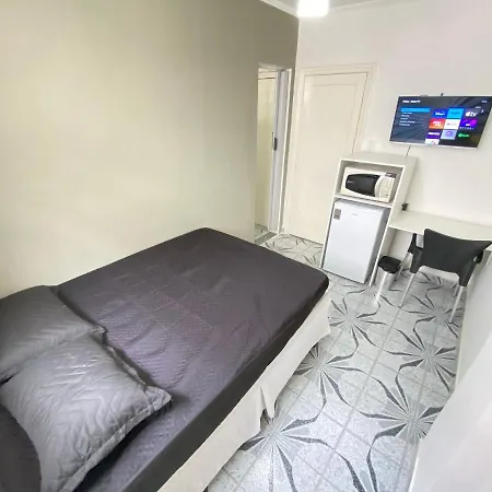 Quarto Privativo - Suites - Pe Na Areia Canto Do Forte Praia Grande  Exterior photo