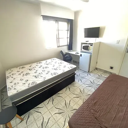 Quarto Privativo - Suites - Pe Na Areia Canto Do Forte Praia Grande  Exterior photo
